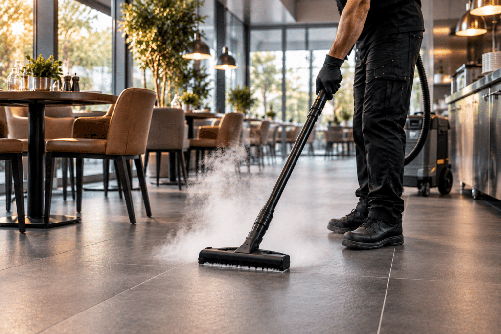 Stoomreiniging voor horeca en professionele keukens 4